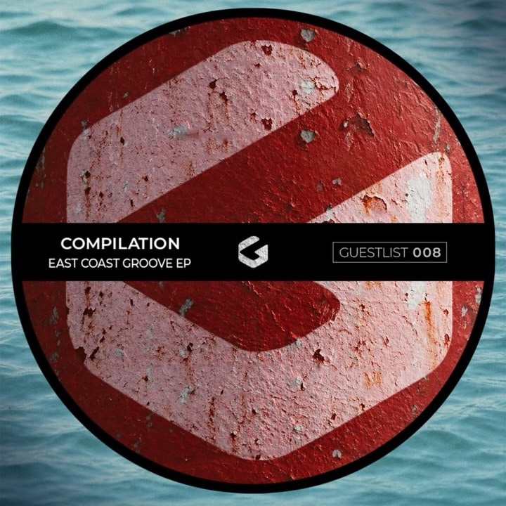 Official cover art for the Guestlist 008 East Coast Groove EP compilation featuring Bring The Bass